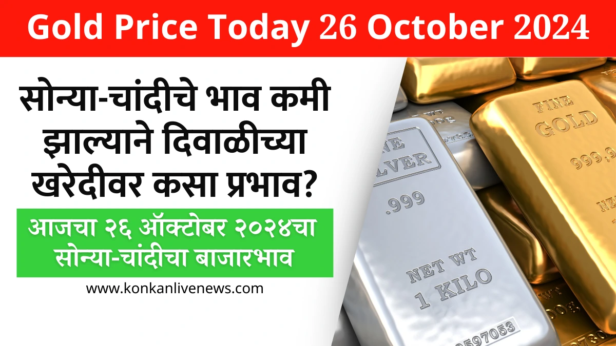 Gold Price Today 26 October 2024